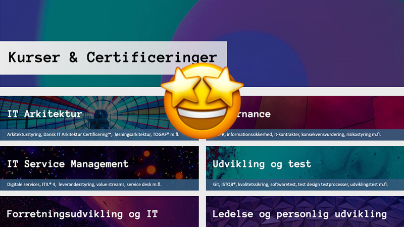 Velkommen til Dansk IT’s nye kursusside