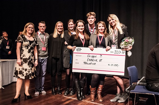 Unge vandt hackathon for at give data tilbage til forbrugeren