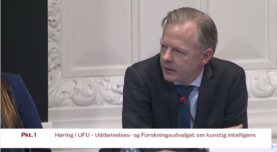 Høring om kunstig intelligens: DANSK IT fremhævet flere gange på Christiansborg