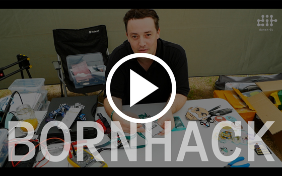 Video: Se alle de spændende teknologi-hacks fra BornHack